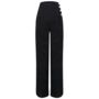 Audrey Trousers In Liquorice Black Vintage 1940s Style, thumbnail 1 of 2