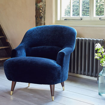 The New Pinta Armchair In Luxe Velvet, 2 of 9