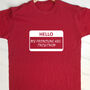 Personalised Adult Pronouns T Shirt, thumbnail 2 of 7