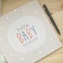 Personalised Baby Shower Guest Book Journal, thumbnail 1 of 4