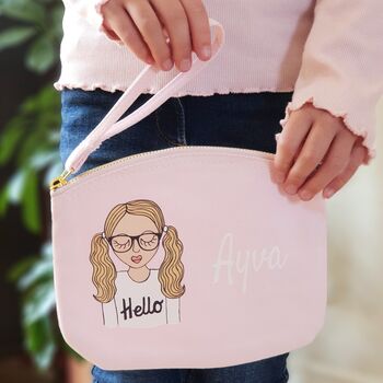 Personalised Little Miss Childrens Purse Bag, 2 of 8