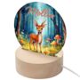 Personalised Kid's Round LED Night Light, thumbnail 4 of 12