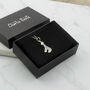 Sterling Silver Giraffe Pendant Necklace, thumbnail 8 of 12