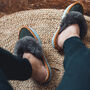 Mens Lucky Dip Mule Sheepers Slippers, thumbnail 2 of 9