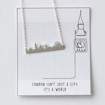 London Skyline Necklace, 3 of 6