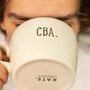 Cba Handmade Stoneware Mug, thumbnail 3 of 3