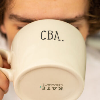 Cba Handmade Stoneware Mug, 3 of 3