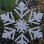 Large Snowflake Stencil For Christmas Projects, thumbnail 2 of 5