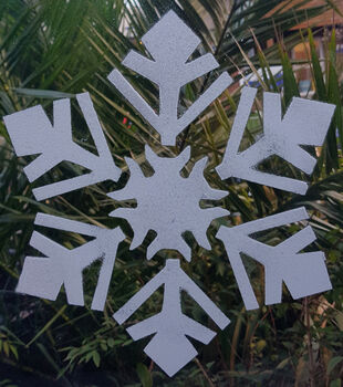 Large Snowflake Stencil For Christmas Projects, 2 of 5