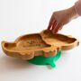 Personalised Dinosaur Suction Plate For Kids, thumbnail 3 of 6