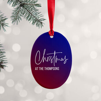 Personalised Family Christmas Decoration, 6 of 12