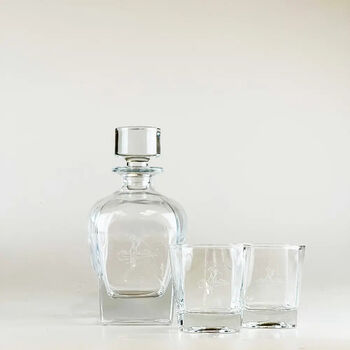 Golf Glass Decanter And Tumbler Set, 2 of 7