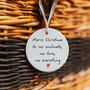 Merry Christmas To My Soulmate, My Love Personalised Decoration, thumbnail 2 of 2