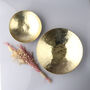 21st Wedding Anniversary Brass Bowl, Two Sizes, thumbnail 1 of 9