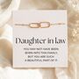 Daughter In Law Bracelet Gift, thumbnail 1 of 11