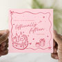 Personalised Pink 15th Birthday Card, thumbnail 1 of 3