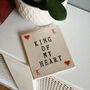 King Of Hearts Ceramic Coaster, thumbnail 5 of 8