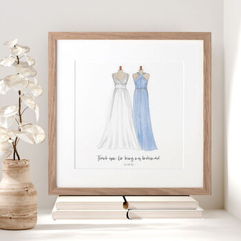 Mother Of The Bride Or Bridesmaid Illustration, 4 of 6