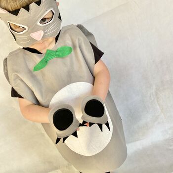 Felt Tabby Cat Costume For Kids And Adults, 4 of 11