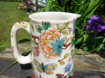 Half Pint Jug In Oriental Garden Design, 5 of 6