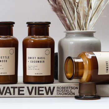 Personalised Alchemist Candle – Sweet Basil And Cucumber, 4 of 6