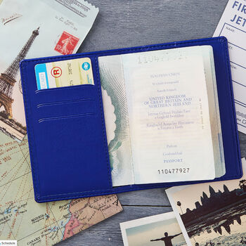 New York Abstract Map Passport Cover Holder, 3 of 3