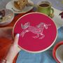 Unicorn Banner Embroidery Kit, thumbnail 3 of 4