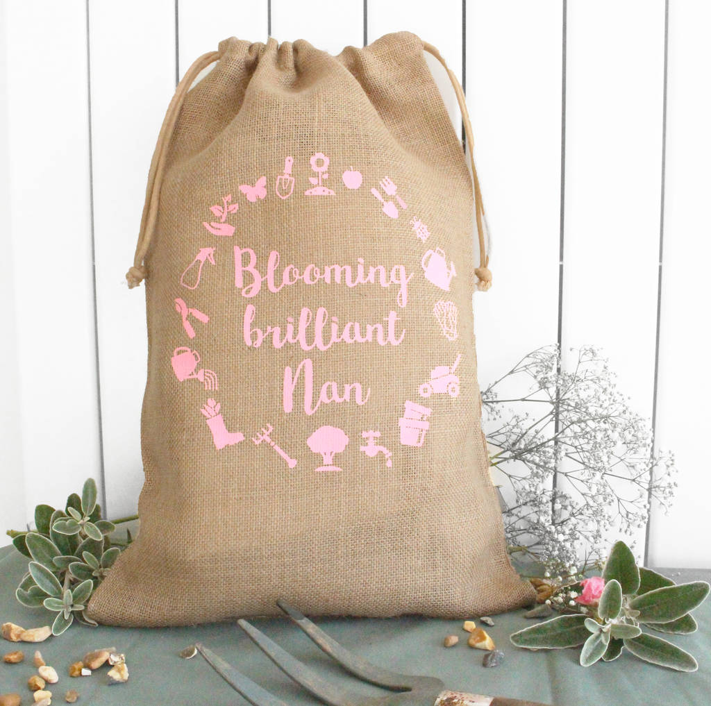 garden hessian bags