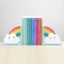 Personalised Kids Over The Rainbow Bookends, thumbnail 3 of 5