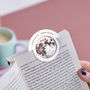 Personalised Special Date Moonphase Metal Bookmark, thumbnail 4 of 7