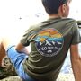 Personalised Go Wild And Explore Organic T Shirt, thumbnail 1 of 8