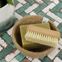 Sustainable Wood Small Nail Brush With Plant Bristles, thumbnail 4 of 8