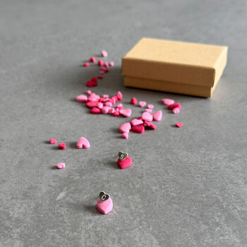 Personalised Initials Sterling Silver Heart Earrings, 5 of 12