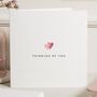 Simplistic Thinking Of You Card With Hearts For Friend, thumbnail 1 of 7