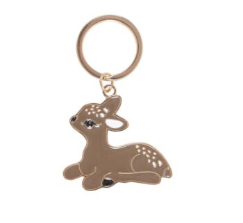 Fawn Enamel Keyring, 2 of 6