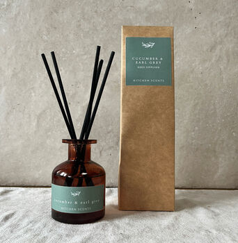 Cucumber And Earl Grey Reed Diffuser, 2 of 2