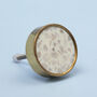 G Decor Colourful Pebble Rock Brass Pull Knobs, thumbnail 6 of 10