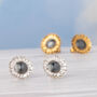 Sunflower Stud Earrings, thumbnail 1 of 8