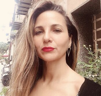 Triangle Earrings Bronze, 4 of 6