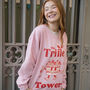 The Trifle Tower Women's Christmas Jumper, thumbnail 3 of 4