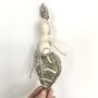 Beaded Christmas Tree Topper 'Pearl', thumbnail 5 of 8