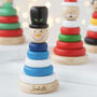 Personalised Christmas Wooden Stacking Toy, thumbnail 3 of 5
