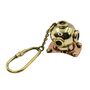 Brass Diving Helmet Keyring, thumbnail 2 of 8