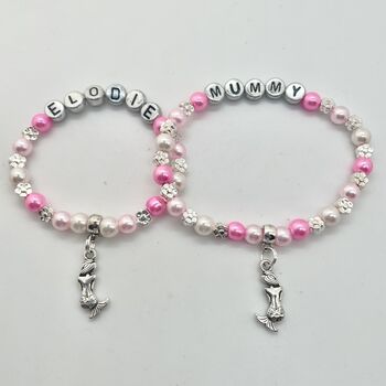 Personalised Lobster Bracelet. Mermaid Bracelet, 9 of 12