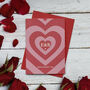 Valentine's Day Card Hearts, thumbnail 1 of 2