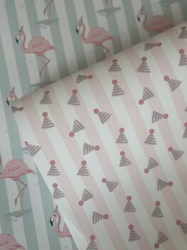 Party Hat Luxury Birthday Wrapping Paper, 3 of 4