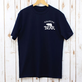 Grandpa Bear Men's T Shirt For Father's Day, 2 of 3