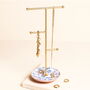 Blue Wildflower Jewellery Stand, thumbnail 1 of 3