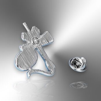 Cartoon Nurse Syringe Iv Needle Nice Veins Enamel Lapel Pin Badge, Gift For Nhs Doctors, Nurses Or Medical Staff, 6 of 8