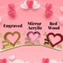 Valentines Heart Wooden Photo Frame, thumbnail 6 of 9